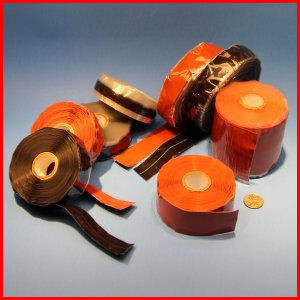 Cinch Connector Backshell Clamp Silicone Tape